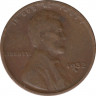 Монета. США. 1 цент 1932 год. Монетный двор D. ав.
