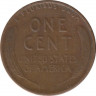 Монета. США. 1 цент 1932 год. Монетный двор D. рев.