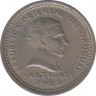 Монета. Уругвай. 2 сентесимо 1953 год. ав.