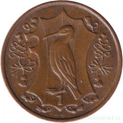 Монета. Остров Мэн. 1 пенни 1984 год.
