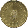 Монета. Румыния. 1 бан 2014 год. ав.