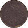 Монета. Германия (Германская империя 1871-1922). 2 пфеннига 1875 год. (A). рев.
