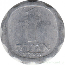 Монета. Израиль. 1 агора 1973 (5733) год.
