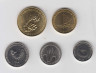 Монета. Восточный Тимор. Набор 5 штук. 1, 5, 10, 25, 50 сентаво 2011 год.