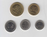 Монета. Восточный Тимор. Набор 5 штук. 1, 5, 10, 25, 50 сентаво 2011 год.