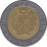 Монета. Перу. 2 соля 2004 год. ав.