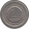 Монета. Польша. 1 злотый 1993 год. рев.