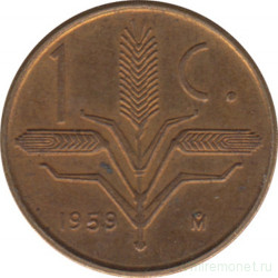 Монета. Мексика. 1 сентаво 1959 год.
