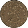 Монета. Финляндия. 50 пенни 1971 год.