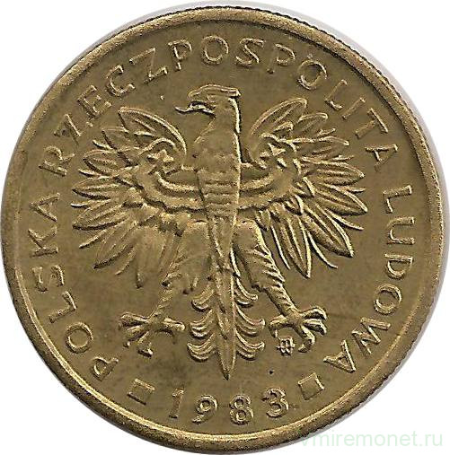 Монета. Польша. 2 злотых 1983 год.