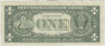 Банкнота. США. 1 доллар 1995 год. B. Тип 496а. рев.