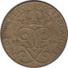 Монета. Швеция. 1 эре 1950 год ( бронза ). ав.