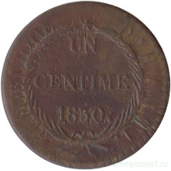 Монета. Гаити. 1 сантим 1830 год. 