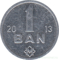 Монета. Молдова. 1 бан 2013 год.