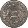 Монета. Гватемала. 5 сентаво 1993 год. ав.