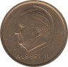 Монета. Бельгия. 20 франков 1994 год. BELGIE. рев.
