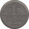 Монета. ФРГ. 1 марка 1960 год. Монетный двор - Гамбург (J). ав.