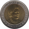 Монета. Тайланд. 10 бат 2007 (2550) год. Награда ВОЗ за безопасность пищевых продуктов. ав.