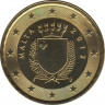 Монета. Мальта. 10 центов 2012 год. ав.
