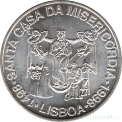 Монета. Португалия. 1000 эскудо 1998 год. 500 лет Церкви Милосердия.