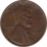 Монета. США. 1 цент 1930 год. ав.