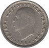 Монета. Греция. 50 лепт 1964 год. ав.