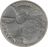 Аверс. Монета. Финляндия. 100 марок 1999 год. Ян Сибелиус.
