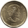 Монета. Канада. 1 доллар 2022 год. 175 лет со дня рождения Александра Грейама Белла. Цветная эмаль.