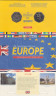 Монета. Великобритания. Набор 2 штуки. 50 пенсов 1998 год. 25 лет вступления в Европейское Экономическое Сообщество. В буклете. разворот.