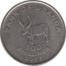 Монета. Уганда. 100 шиллингов 2003 год. ав.