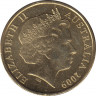 Монета. Австралия. 1 доллар 2009 год. 200 лет Почте Австралии. рев.