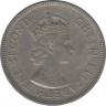Монета. Сейшельские острова. 1 рупия 1974 год. рев.