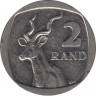 Монета. Южно-Африканская республика (ЮАР). 2 ранда 2008 год. рев.