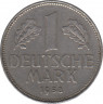 Монета. ФРГ. 1 марка 1958 год. Монетный двор - Гамбург (J). ав.