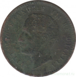 Монета. Италия. 2 чентезимо 1906 год.