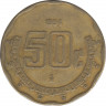 Монета. Мексика. 50 сентаво 1994 год. ав.