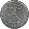 Аверс. Монета. Финляндия. 10 пенни 1984 год.