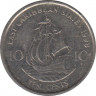 Монета. Восточные Карибские государства. 10 центов 1998 год. ав.