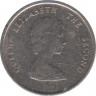 Монета. Восточные Карибские государства. 10 центов 1998 год. рев.