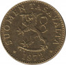 Монета. Финляндия. 50 пенни 1972 год.