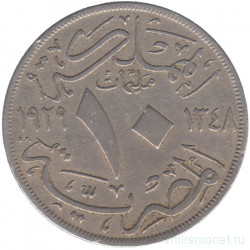 Монета. Египет. 10 миллимов 1929 год. 