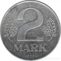 Монета. ГДР. 2 марки 1982 год.