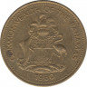 Монета. Багамские острова. 1 цент 1980 год. ав.