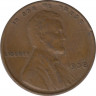 Монета. США. 1 цент 1938 год.