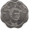 Монета. Свазиленд. 10 центов 2005 год. рев.