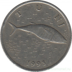 Монета. Хорватия. 2 куны 1993 год.