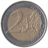 Монета. Люксембург. 2 евро 2010 год.  Монета. Люксембург. 2 евро 2010 год.
