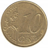 Монета. Франция. 10 центов 2011 год.