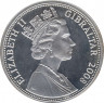 Монета. Гибралтар. 5 фунтов 2008 год. Великий лондонский пожар. рев.
