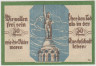 Бона. Нотгельд. Германия. Город Зольтау. S.V. (спортивный клуб). 50 пфеннигов 1921 год. Вариант 1239.1.b.1. рев.